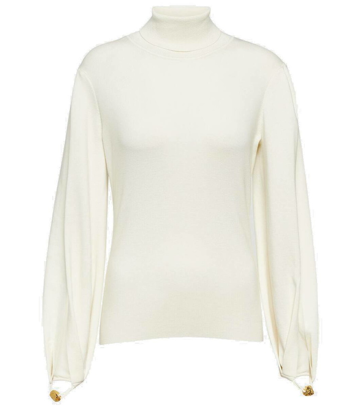 Photo: Chloé Wool-blend turtleneck sweater