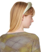 Vivienne Westwood Off-White Embroidered Headband