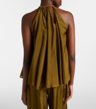 Zimmermann Mahon embellished silk top