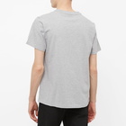 Nudie Jeans Co Men's Nudie Roy Logo T-Shirt in Grey Melange