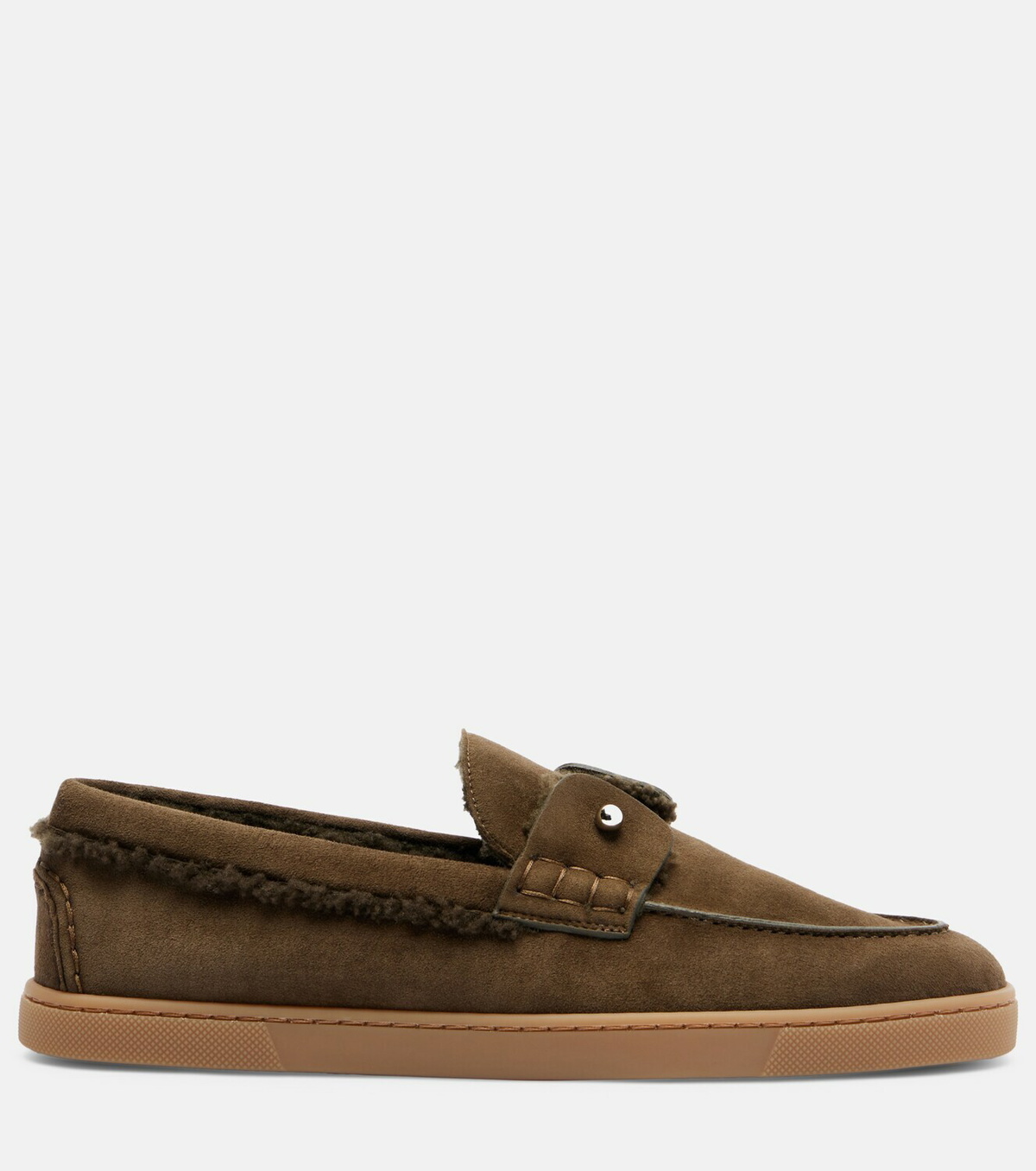 Christian Louboutin Chambeliboat suede loafers