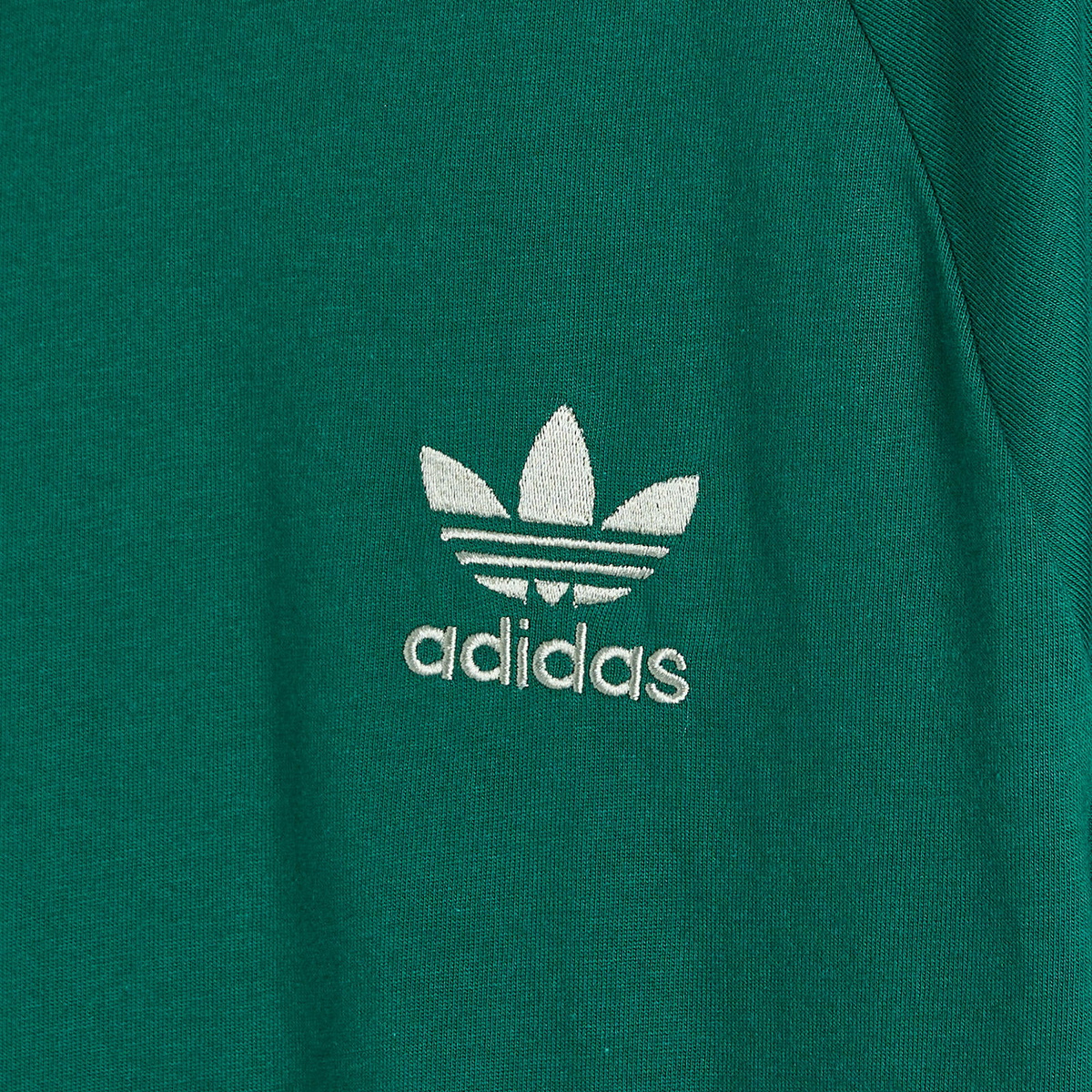 Adidas 3-Stripes T-Shirt in Collegiate Green