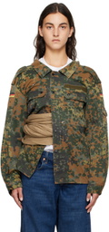 Bless Khaki Camouflage Jacket