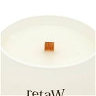 retaW Fragrance Candle - White in Harajuku*