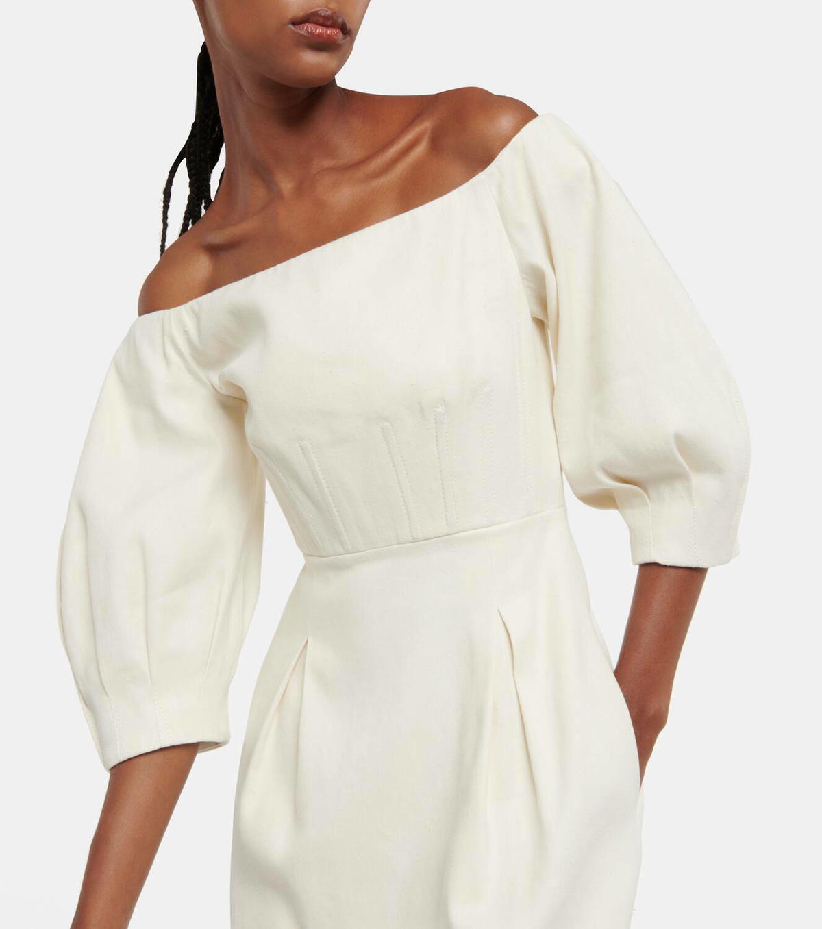 【関税込み】Gabriela Hearst ネイビー Majano ミディアムドレス Gabriela Hearst Adeona Long Chain-Strap Dress | Neiman Marcus