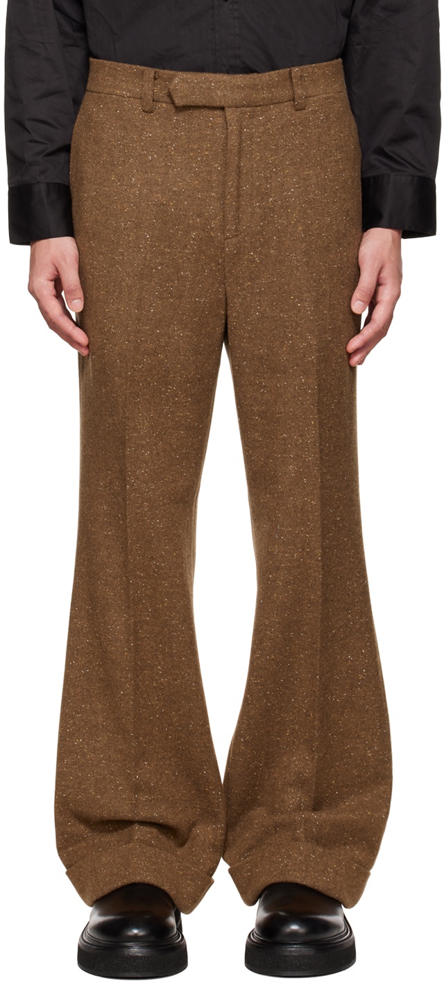 Photo: DRAE SSENSE Exclusive Brown Trousers