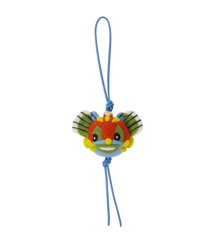 Photo: Loewe x Louis Wain Clown wool bag charm