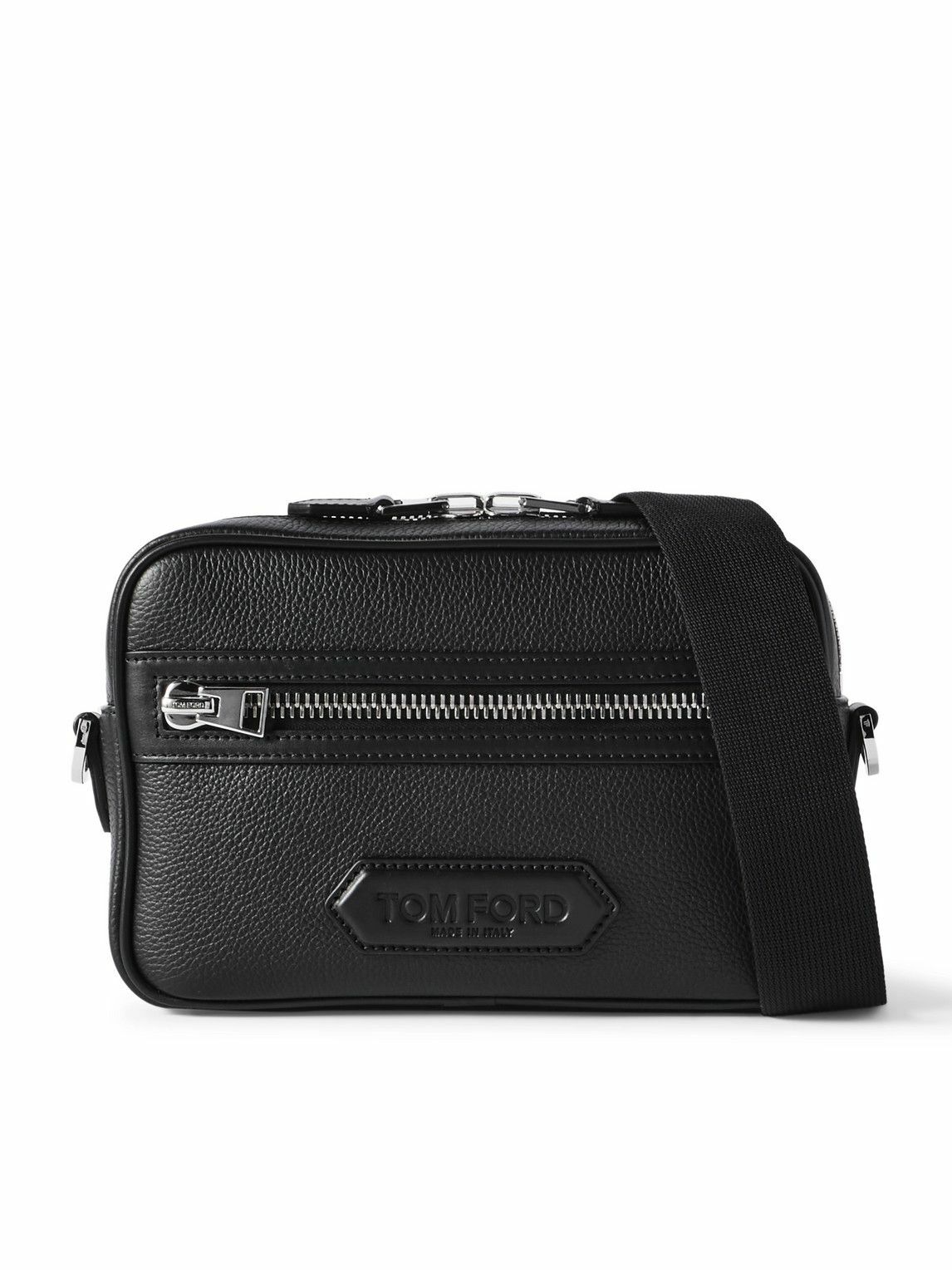 TOM FORD - Full-Grain Leather Messenger Bag TOM FORD TOM FORD - Full-Grain Leather Messenger Bag TOM FORD