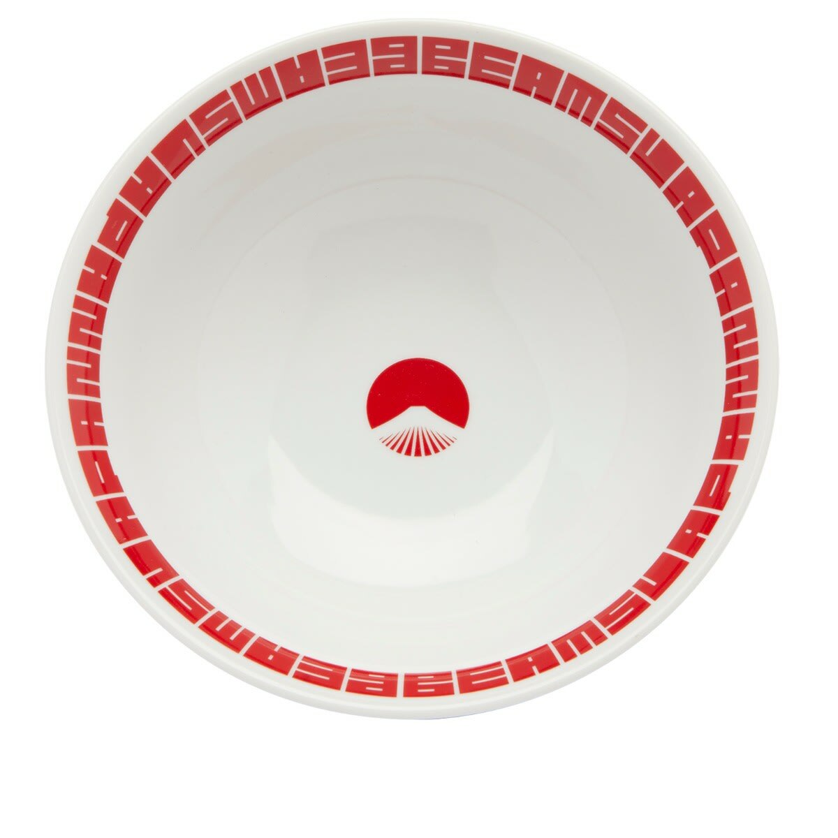 BEAMS JAPAN Ramen Gift Set in White/Red 