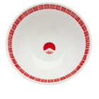 BEAMS JAPAN Ramen Gift Set in White/Red 