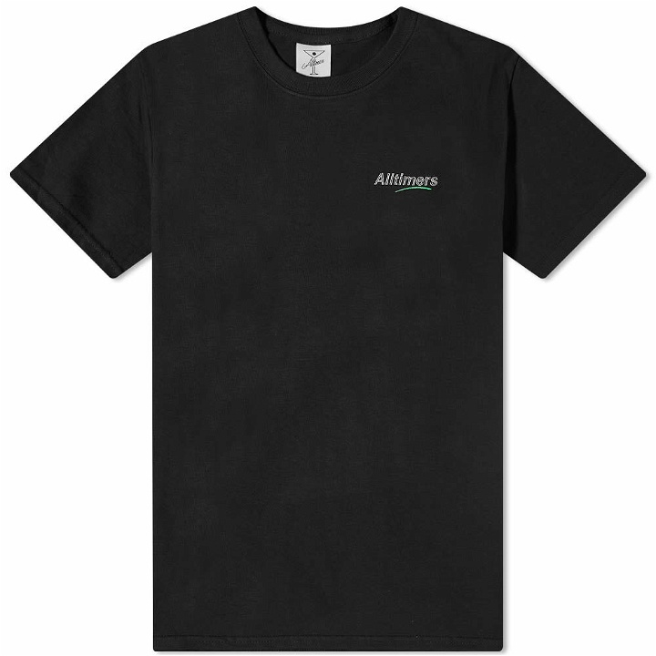 Photo: Alltimers Men's Estate Embroidered T-Shirt in Black
