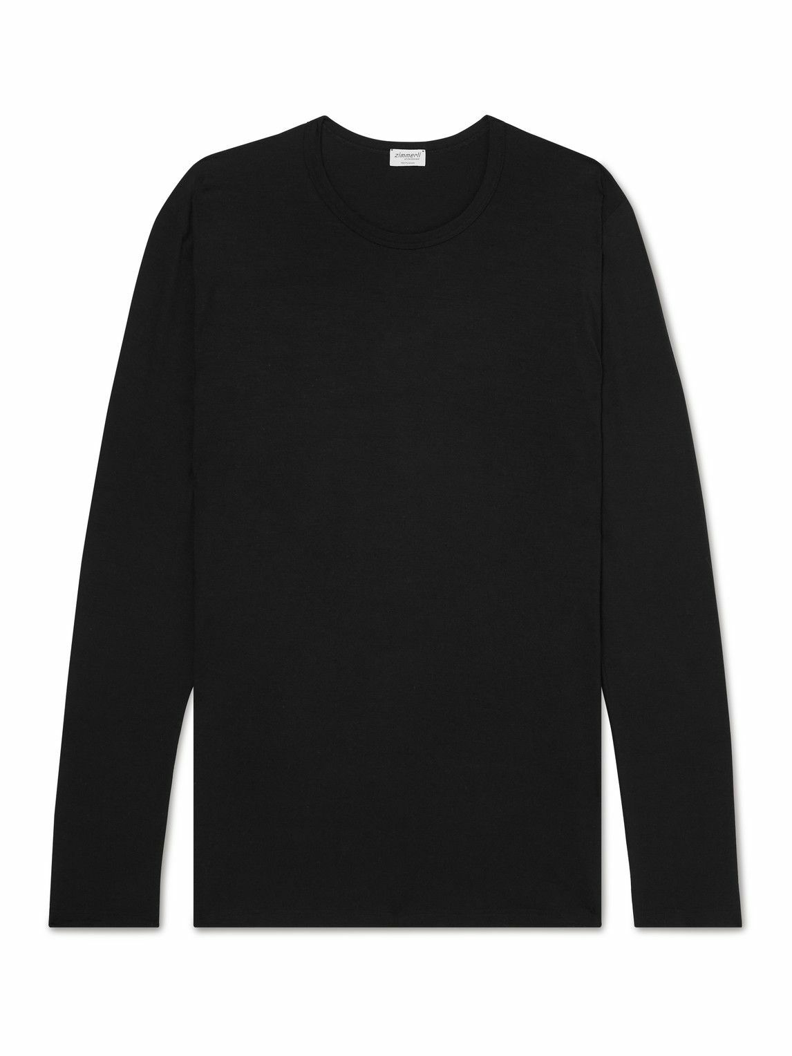 Zimmerli - Pureness Stretch-Micro Modal T-shirt - Black
