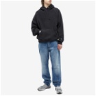 Champion Reverse Weave Men's Acid Washed Distressed Hoody in Black
