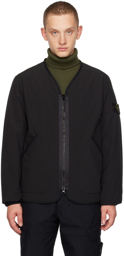 Photo: Stone Island Black Insulated Jacket