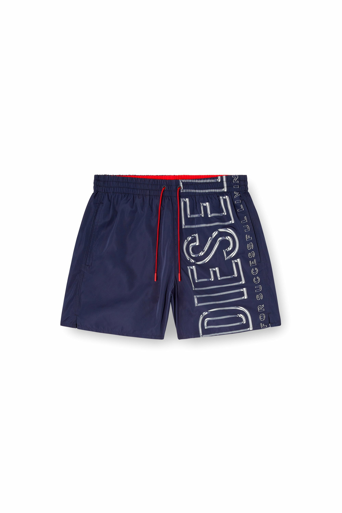 Diesel Swim shorts with oversized logo print - Swim shorts Mens in Blue