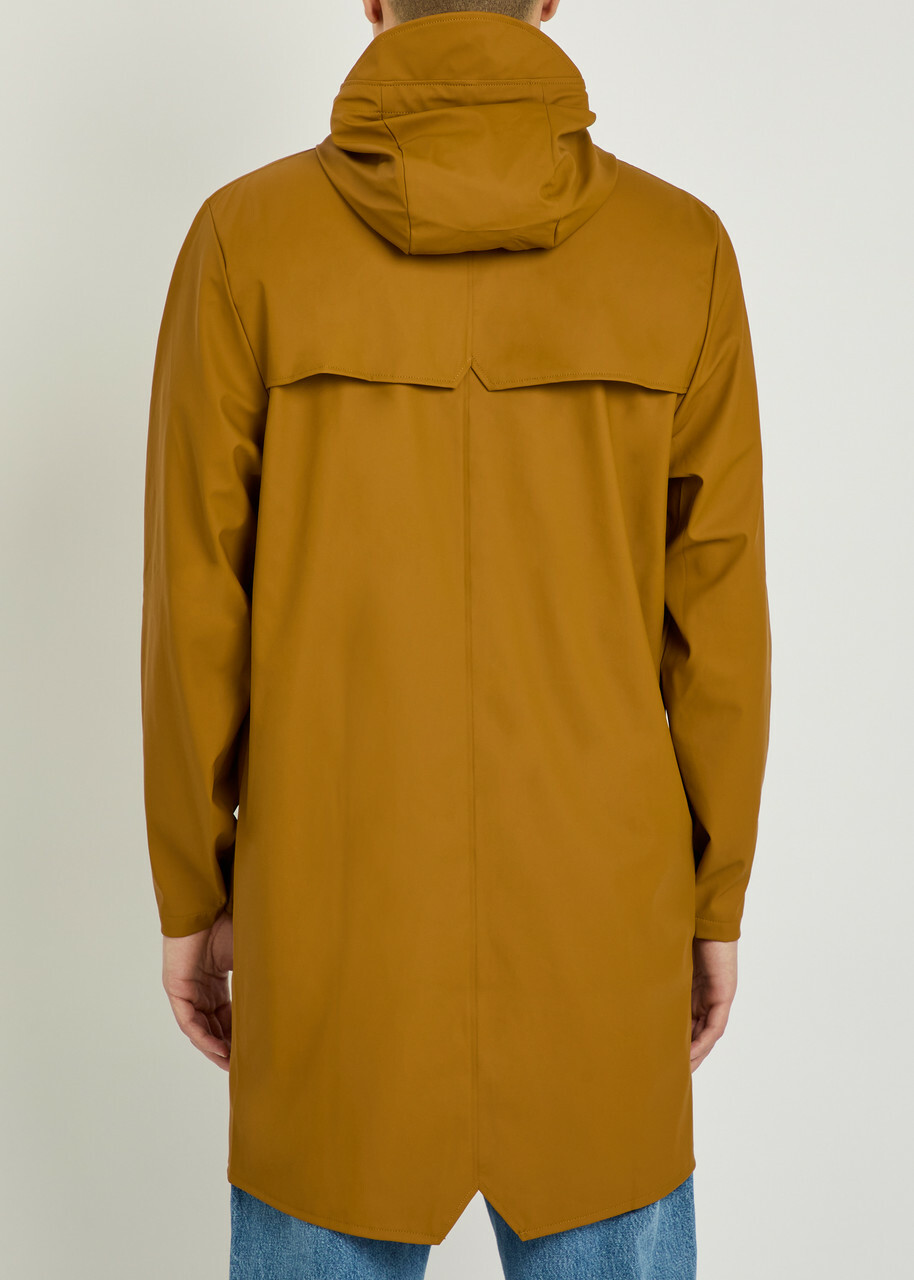 Rains Long Waterproof Jacket Beige