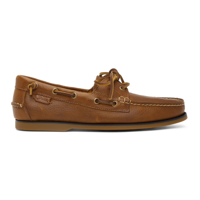 Photo: Polo Ralph Lauren Brown Boat Shoe Loafers