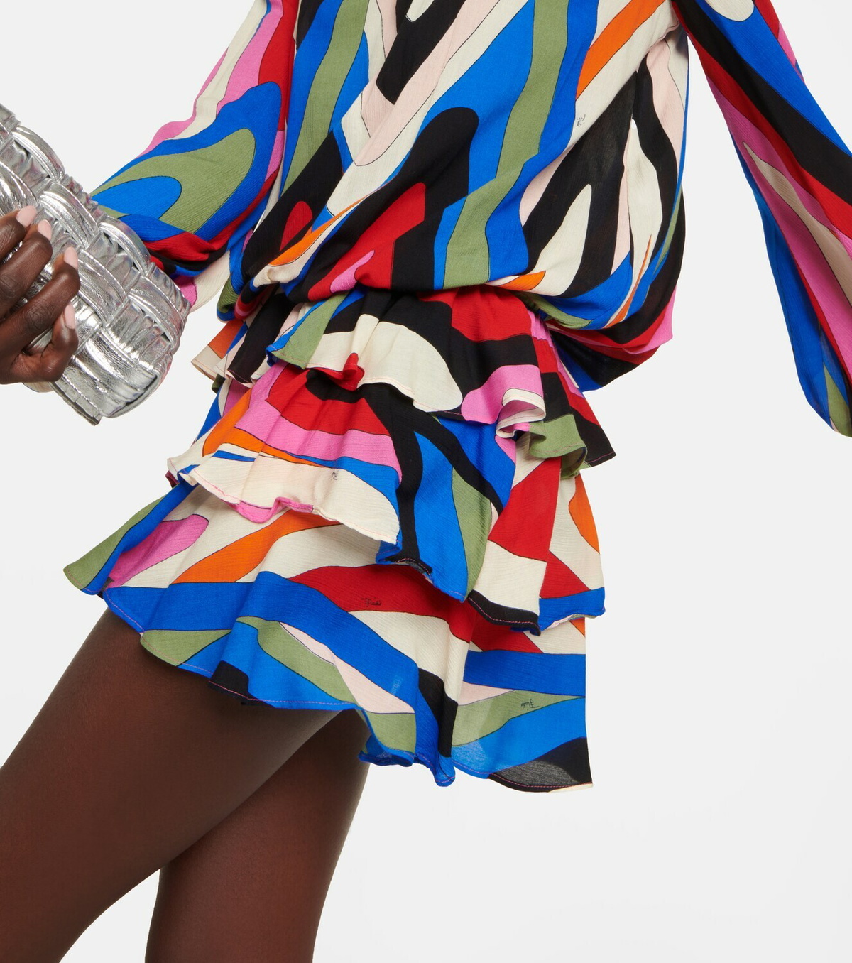Emilio Pucci Mini skirt with geometric print | 3ERV703E997B01