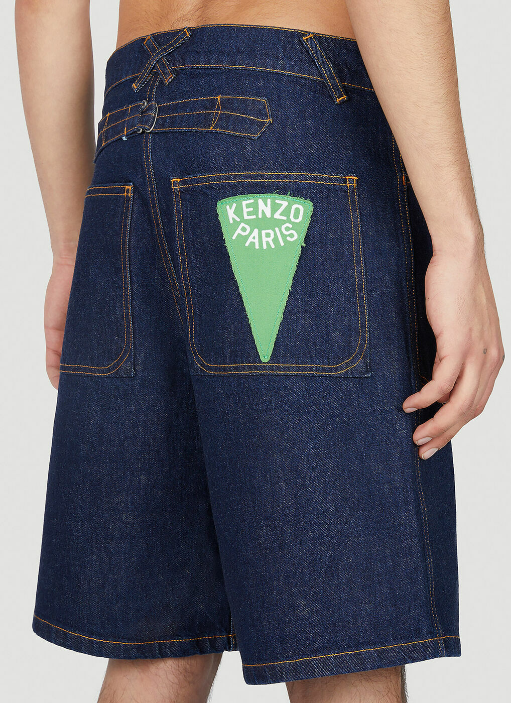 Rinse Sailor Jeans in Blue - Kenzo