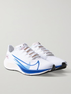 NIKE RUNNING - Air Zoom Pegasus 37 Premium Mesh Running Sneakers - White