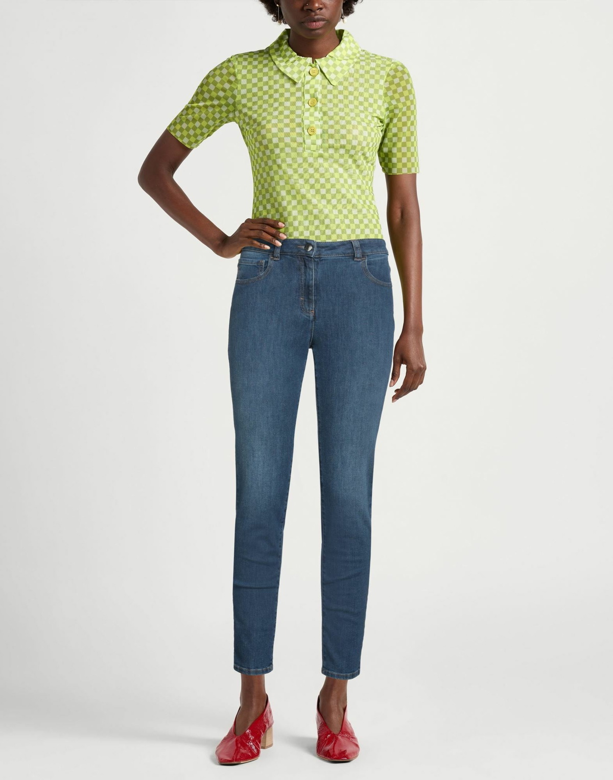 Peserico Womens Jeans in Blue