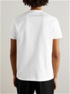 Alexander McQueen - Logo-Print Cotton-Jersey T-Shirt - White