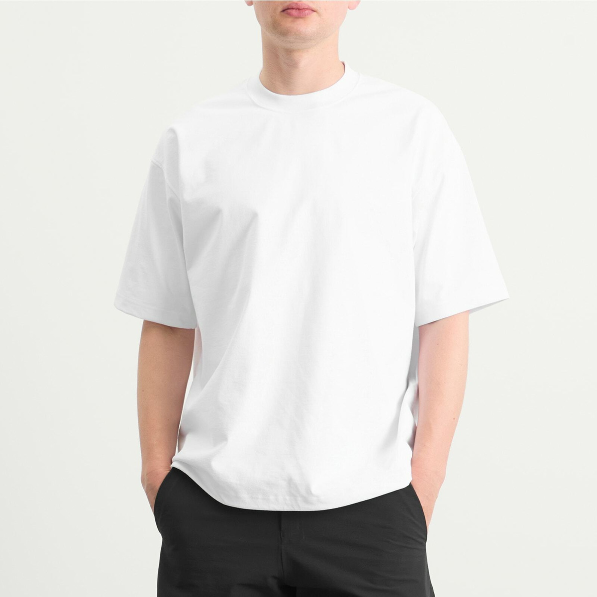 DAIWA Men's Tech Drawstring T-Shirt in White