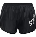 Y,IWO - Soffe Slim-Fit Printed Nylon Shorts - Black