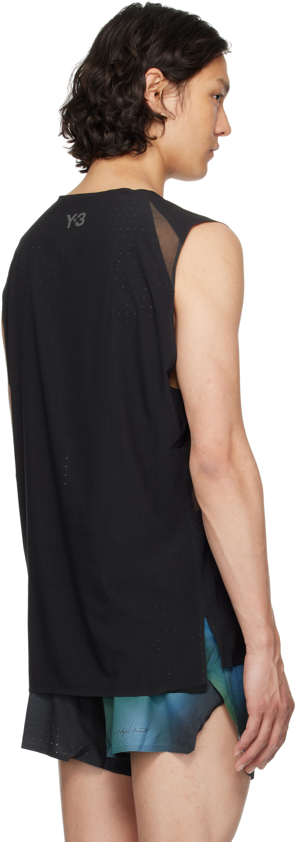 Y-3 Black Running Tank Top