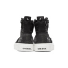 Diesel Black S-Astico Denim Sneakers