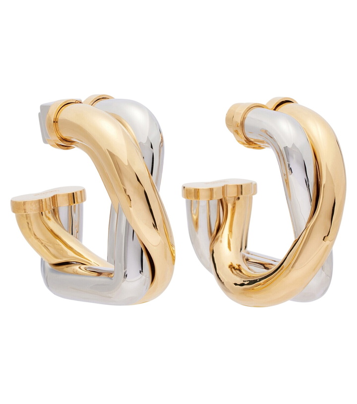 Photo: Jacquemus Doppio hoop earrings
