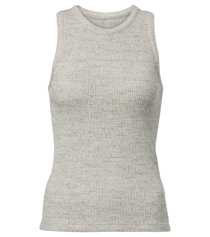 Photo: Bottega Veneta Ribbed-knit cotton tank top