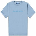Andrew Men's Logo T-Shirt in Blue