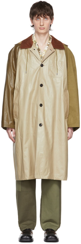 Photo: Andersson Bell Khaki Polyester Coat
