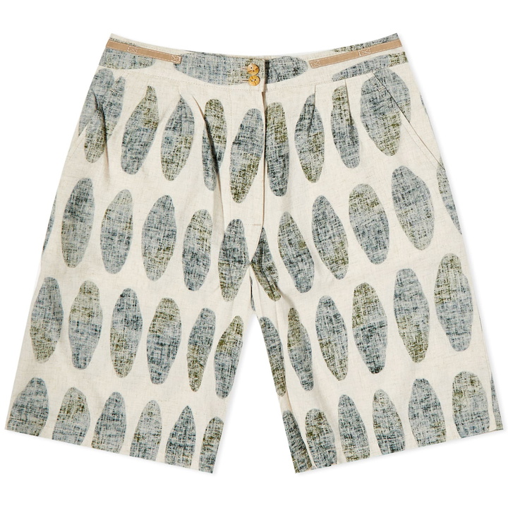 Photo: W'menswear Women's Combat Shorts in Beige/Green