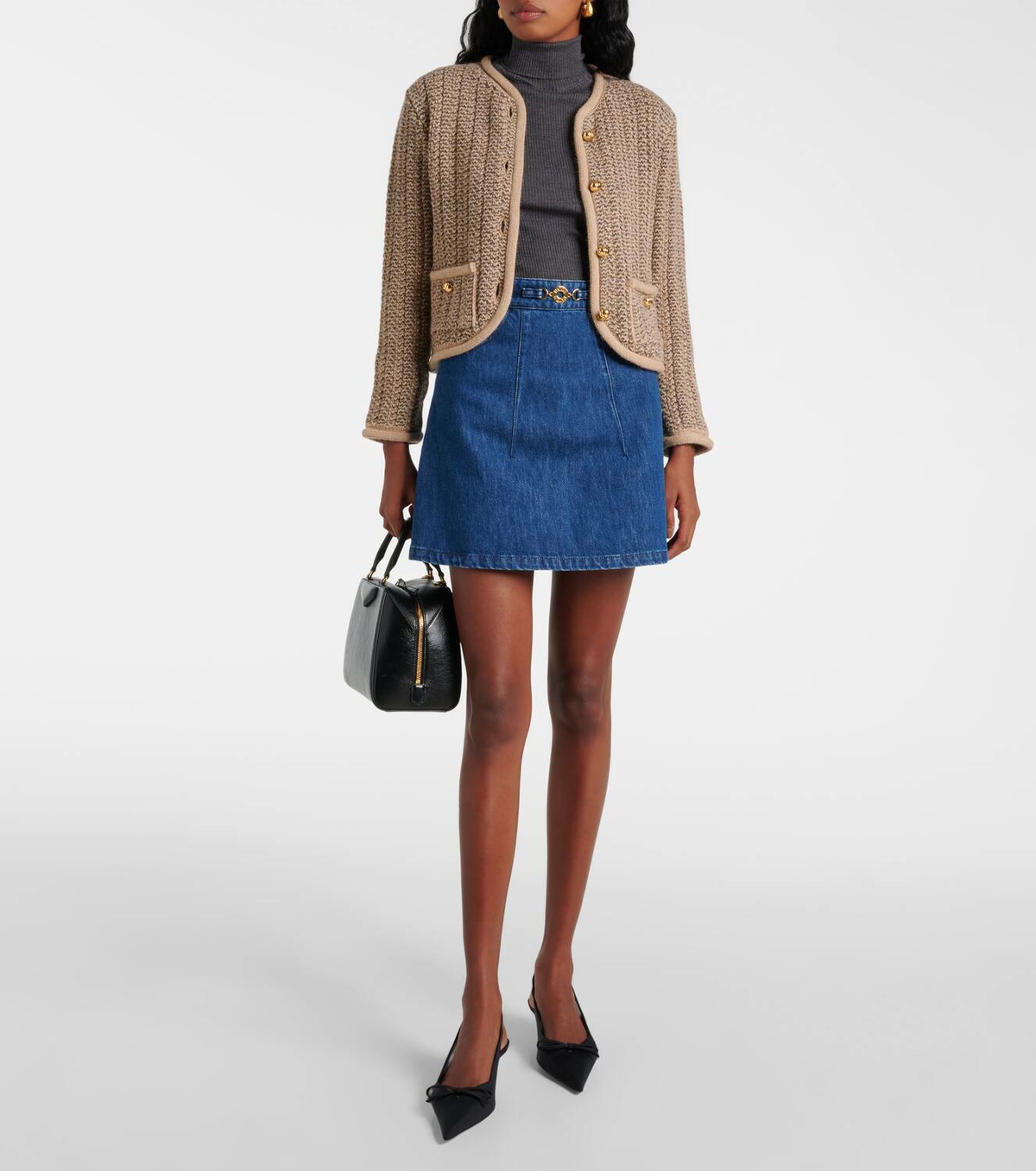 Patou Wool and alpaca cardigan