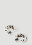 Bottega Veneta Twisted Hoop Earrings