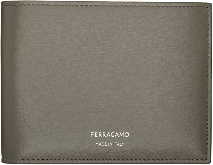 Photo: Ferragamo Taupe Classic Wallet