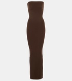 Wolford Fatal strapless jersey maxi dress