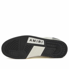 AMIRI Men's Skel Top Low Sneaker in Black/White