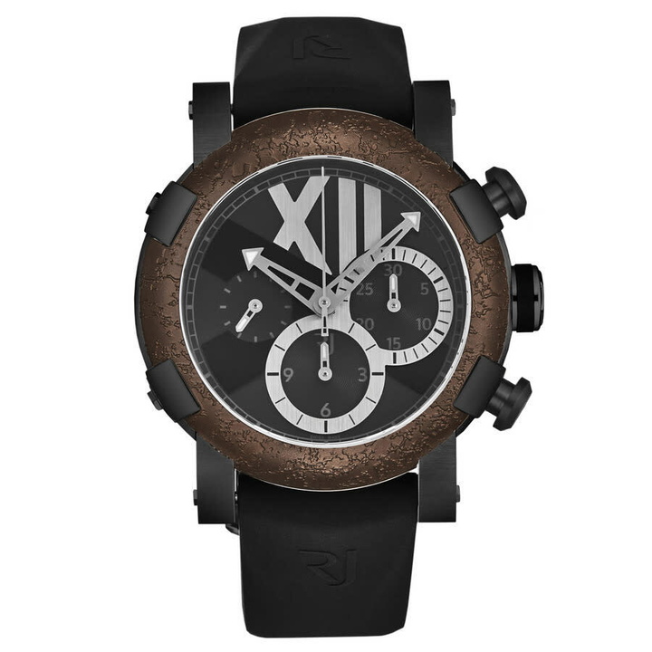 Photo: Romain Jerome Titanic-Dna Chronograph Automatic Black Dial Mens Watch RJTICH.101.20