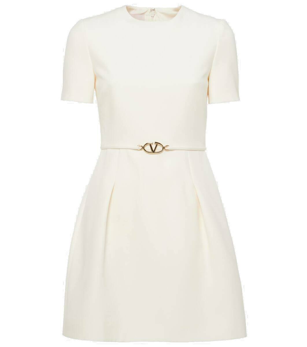 VALENTINO ワンピース Crepe Couture minidress943683 Valentino Crepe Couture ruffled minidress Valentino