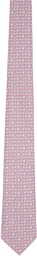 ZEGNA Pink Silk Tie