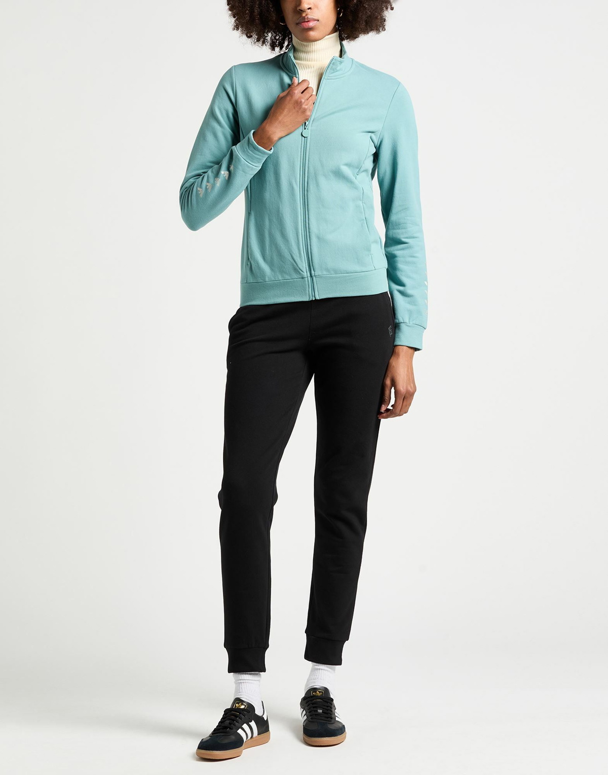 Ea7 Womens Tracksuit Turquoise