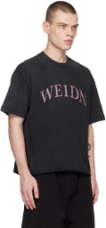 We11done Black Painting T-Shirt