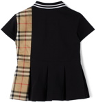 Burberry Baby Black Vintage Check Dress