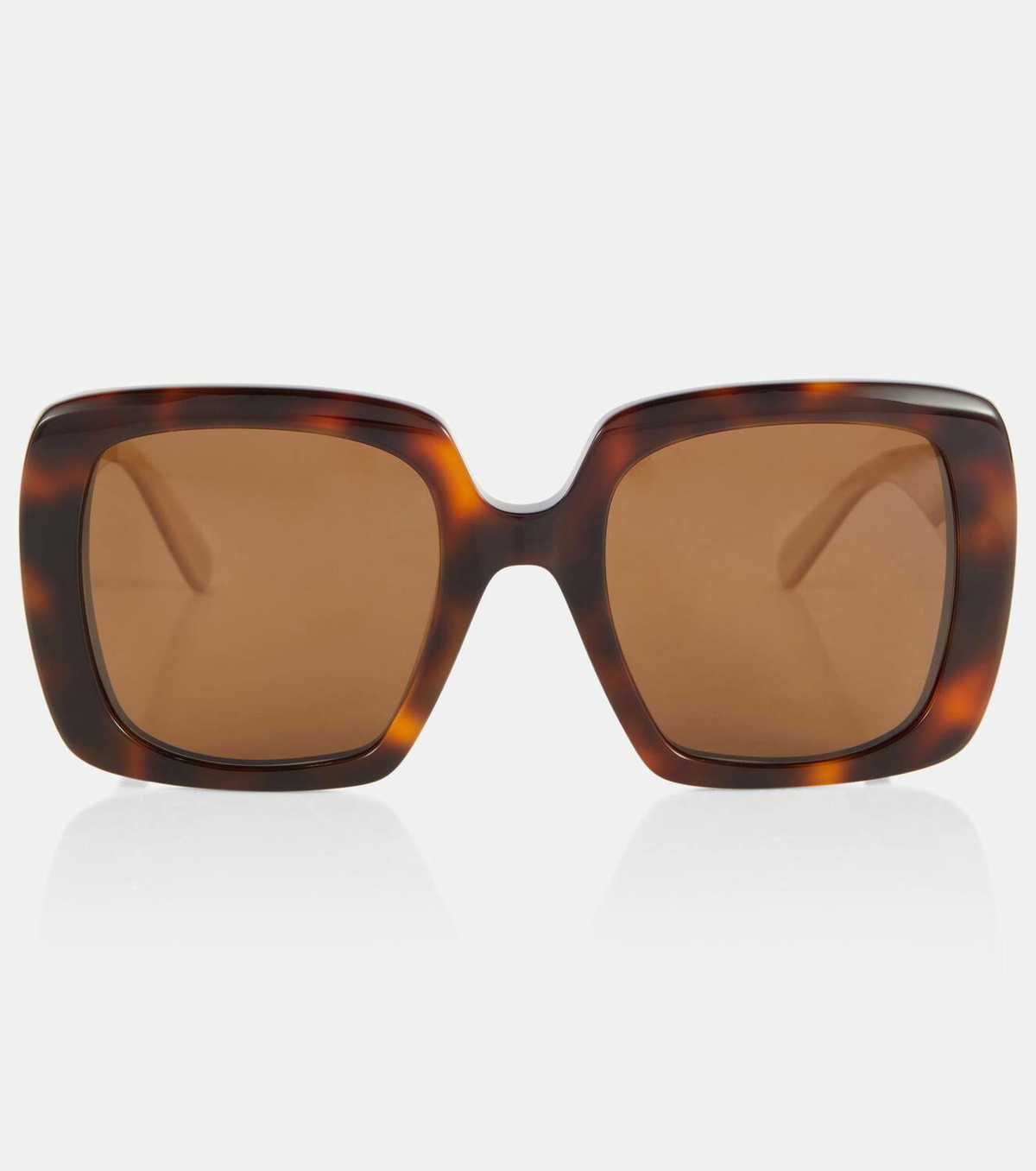 【送料&関税込】Moncler Eyewear Square Frame Sunglasses - Un MONCLER Gradd Squared Acetate Sunglasses Moncler