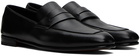 ZEGNA Black L'Asola Loafers