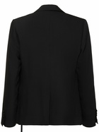 ANN DEMEULEMEESTER Galm Deconstructed Asymmetric Blazer