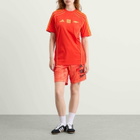 Adidas Arsenal FC NTS UBP Shorts in Unity Orange/Active Red